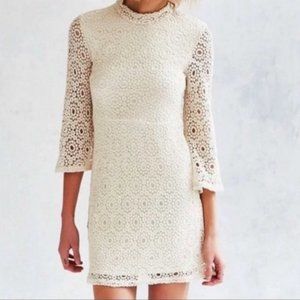 60s Reproduction Crocheted Mini Dress